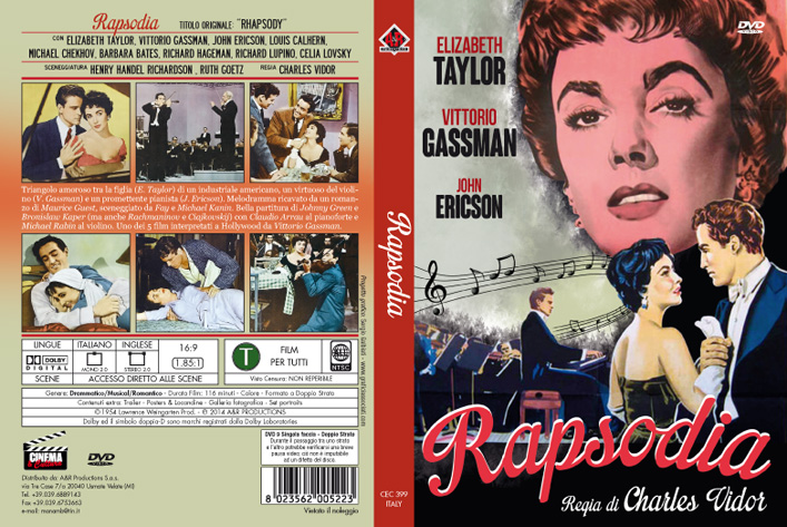 Rapsodia (1954) <br> Cinema & Cultura<br>A&R Productions